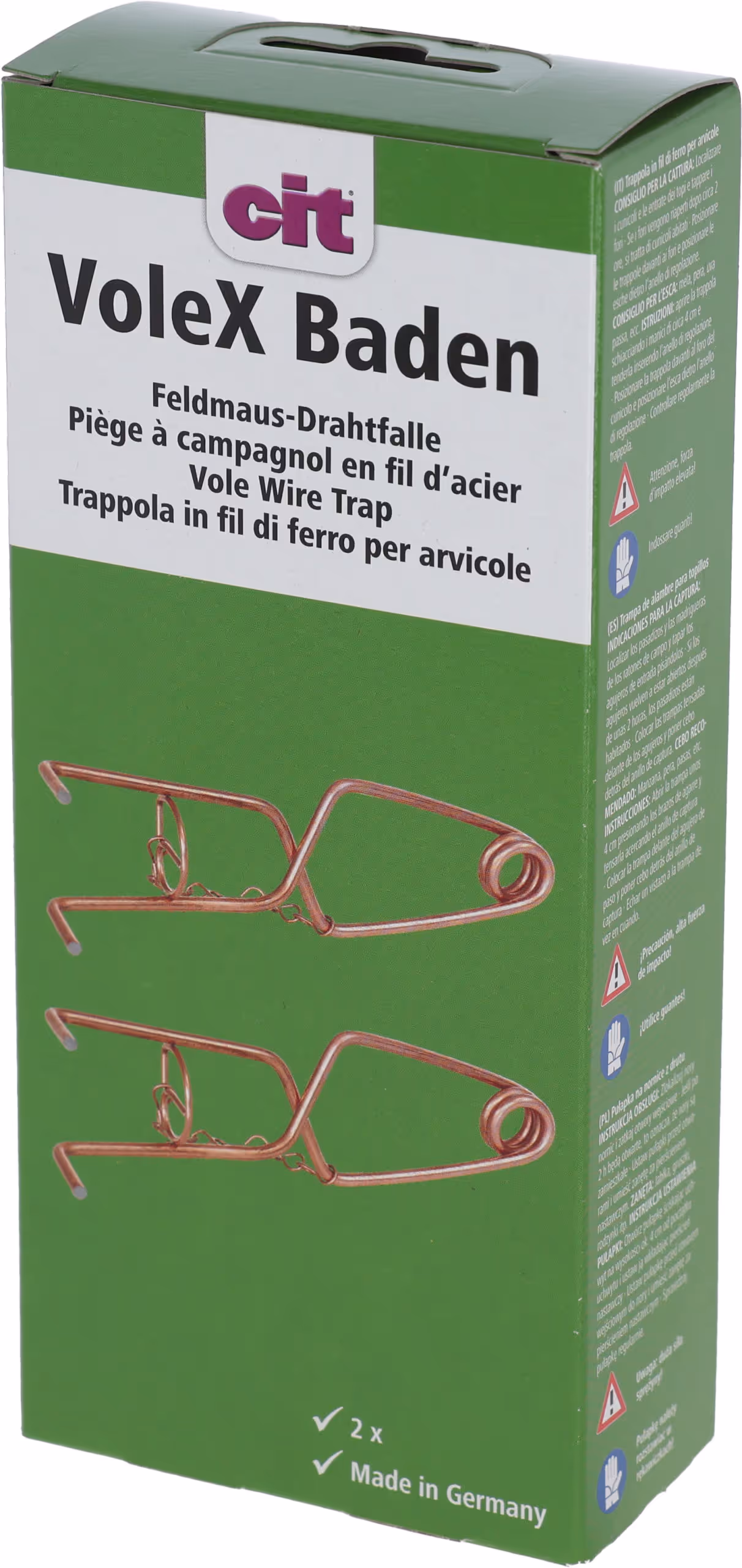 Piège à taupes Volex Baden 2 pcs