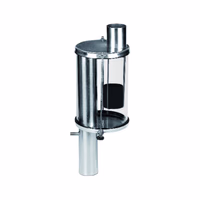 Piège sanitaire inox complet 9L 1 entrée 1 sortie Ø76mm