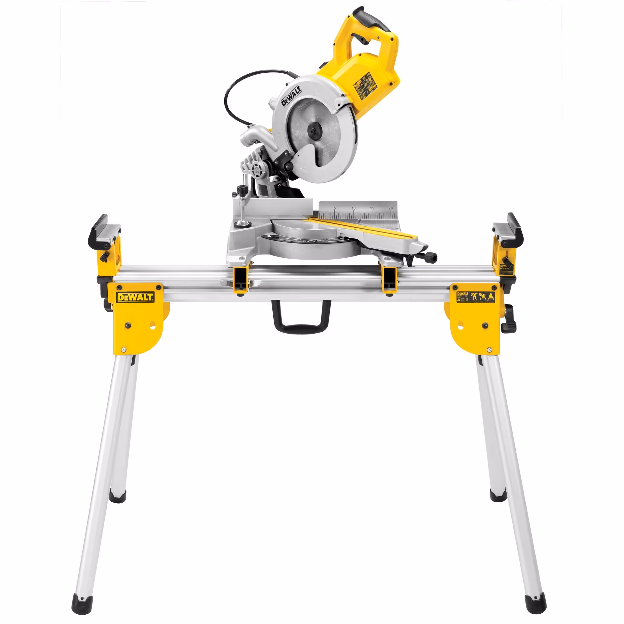 Piètement compact pour scies à onglets