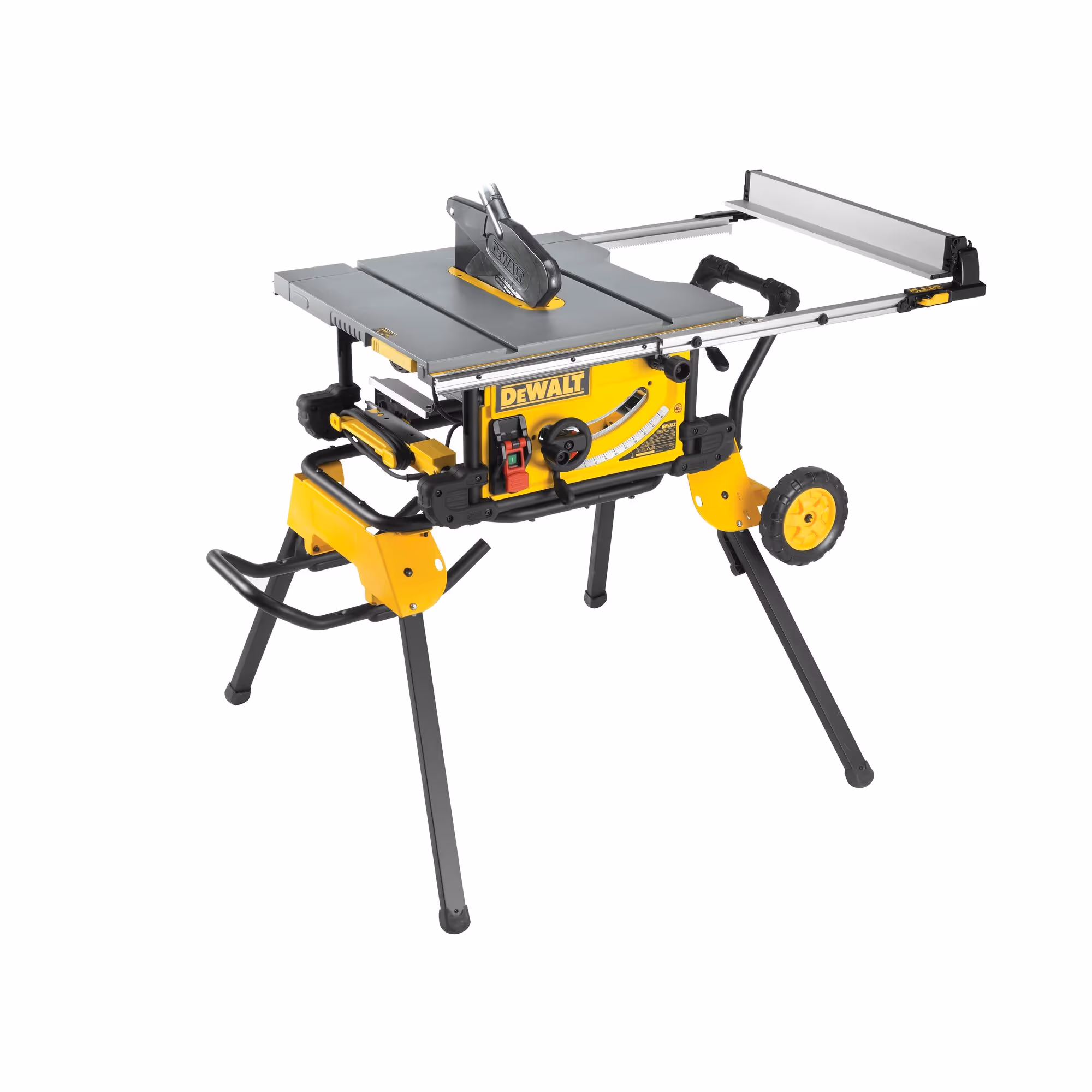 Piètement roulant pour scies à table