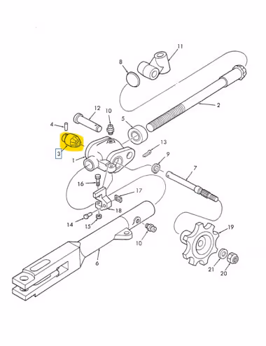 Pignon 81821843 - New Holland