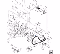 Pignon d'entrainement | CNH