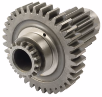 Pignon double fou 30 16 dents. denture droite. Ford New Holland 81822961 adaptable