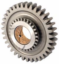 Pignon fou 3ème 35 dents. denture droite. Ford New Holland 81822962 adaptable