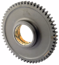 Pignon fou sortie boîte 55 dents. entraînement pompe. Ford New Holland 83919059 adaptable
