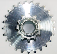 PIGNON MOTEUR DOUBLE 12-25Dts