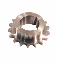 Pignon simple 17 dents chaîne 08B-1 pas 12.70 mm adaptable