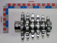 Pignons 6 Dentures (11-12-13-14-15-16 Dents) Traitement Zn Blanc 200 Hbs Plan 66002548A Du 19.02.09 
