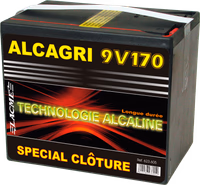 Pile Alcagri 9V 170Ah - Lacmé