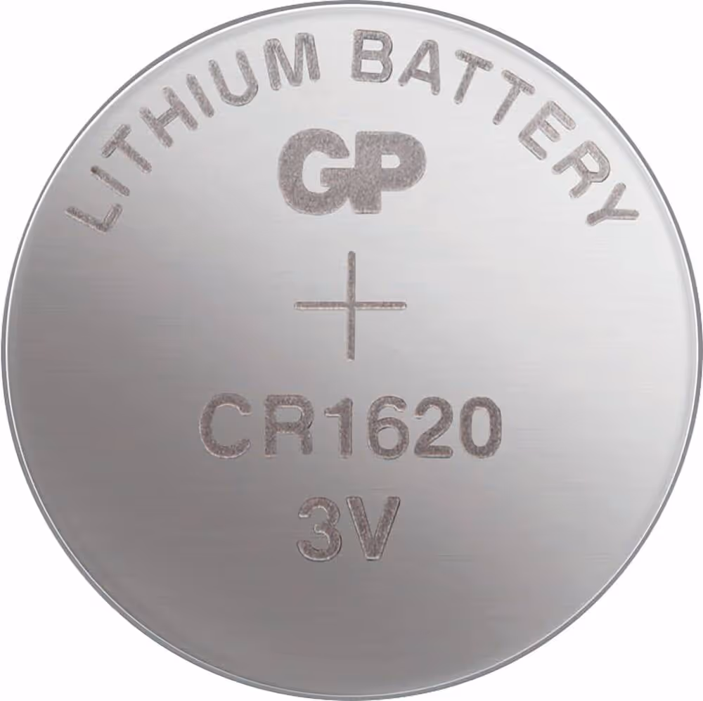 PILE BOUTON LITHIUM CR1620 - BLISTER 1 PC