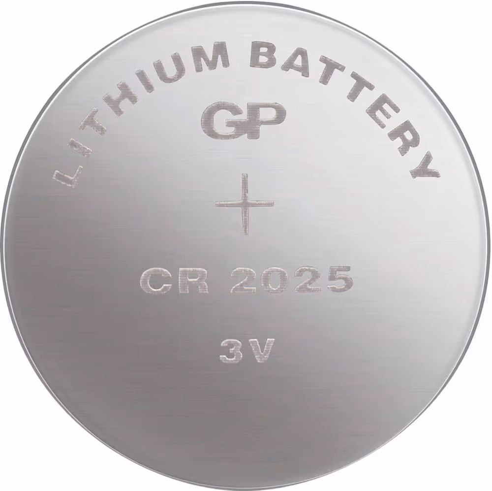 PILE BOUTON LITHIUM CR2025 - BLISTER 1 PC