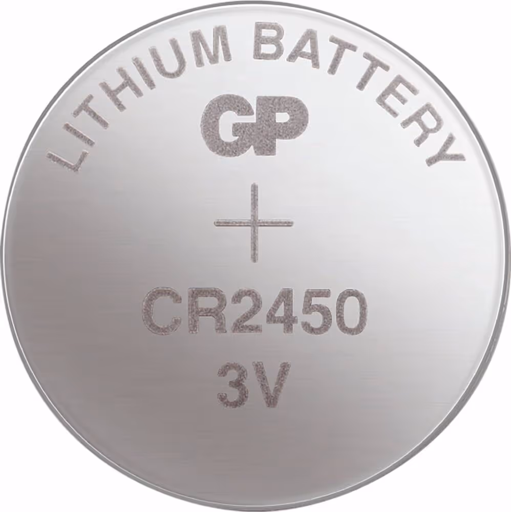 PILE BOUTON LITHIUM CR2450N - BLISTER 1 PC