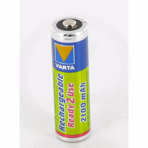 Pile rechargeable 1,2V AA 2100mAh (x4)