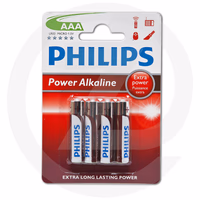 Piles power alkaline lr03/aaa (bl. 4 pcs)