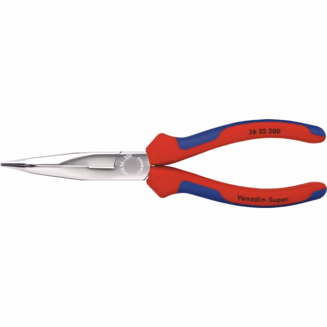 Pince a bec demi rond coude coupante lg 200 mm