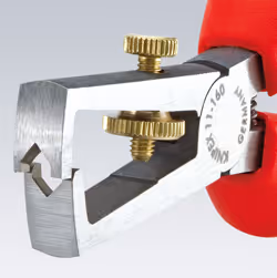 Pince a denuder chromee 160mm isolee 1000v knipex
