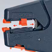 Pince a denuder reglage auto knipex