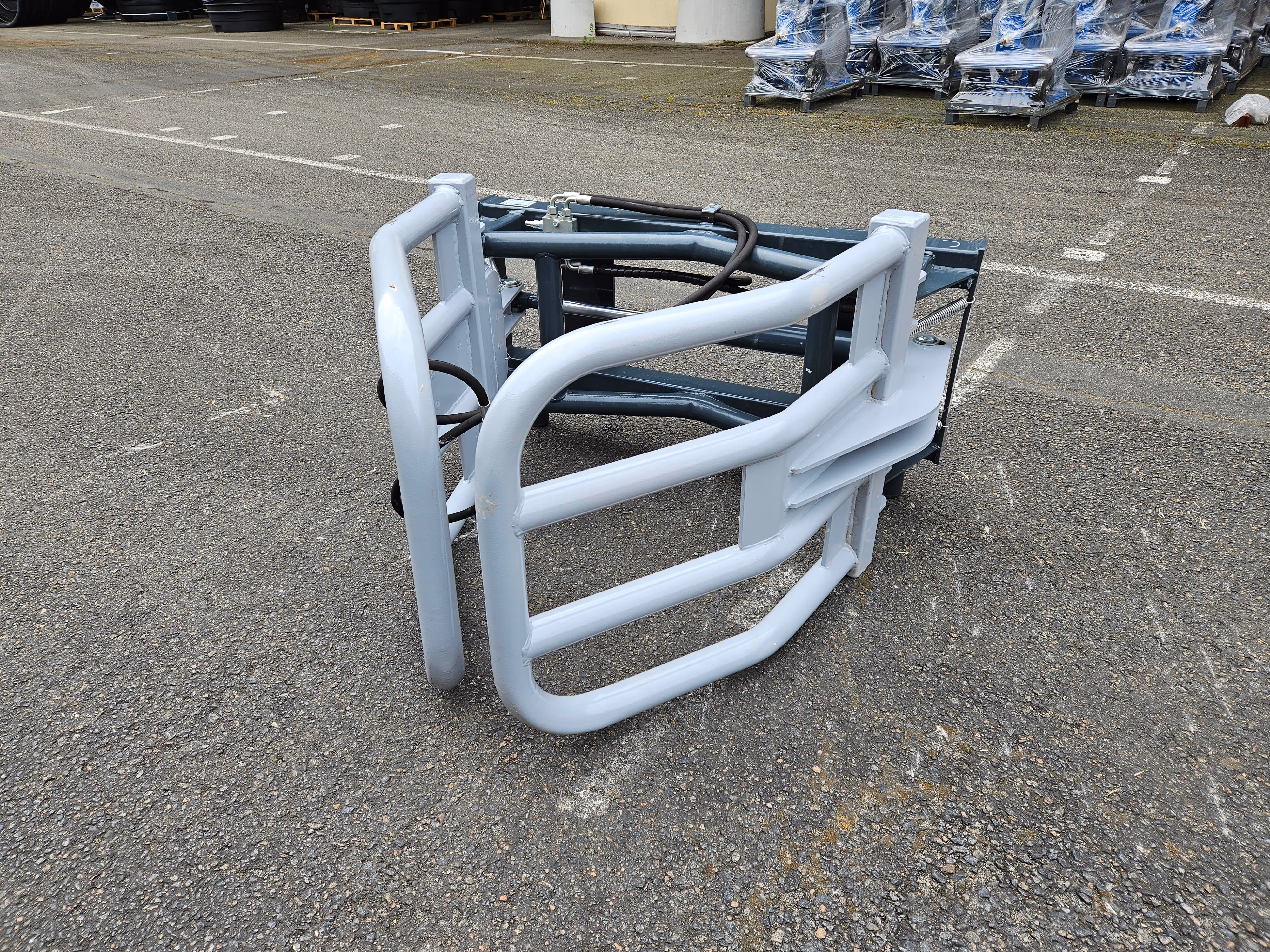 Pince à enrubannage 1500 attache Weidemann Wacker neuson Sonarol avec défauts