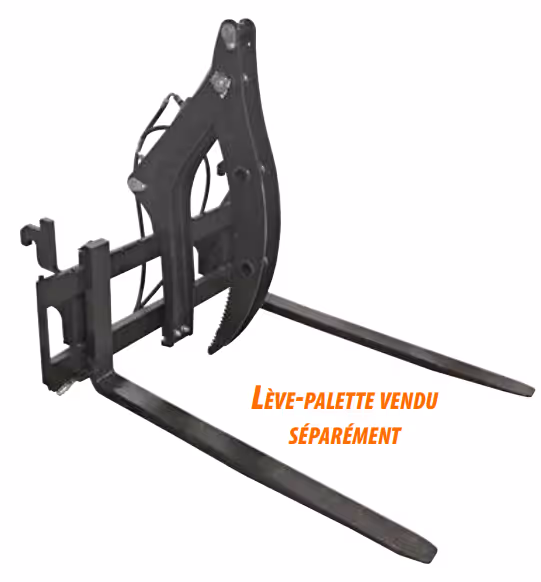 Pince à grume pour lève palette ISO FEM 2