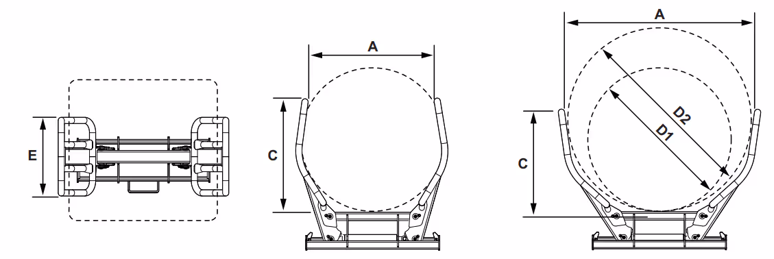 Pince Balle enrubannée Quicke UNIGRIP M+ 160 cm 1500 Kg attache Euro Boulonnée