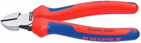Pince coup.de cote 160mm/bi-c0mp/carte knipex