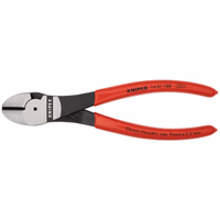 Pince coupante de cote a forte demultiplication lg 180 mm