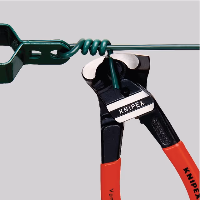 Pince coupante devant pour boulon grillage lg 200 mm