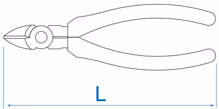 Pince coupante diagonale 165mm