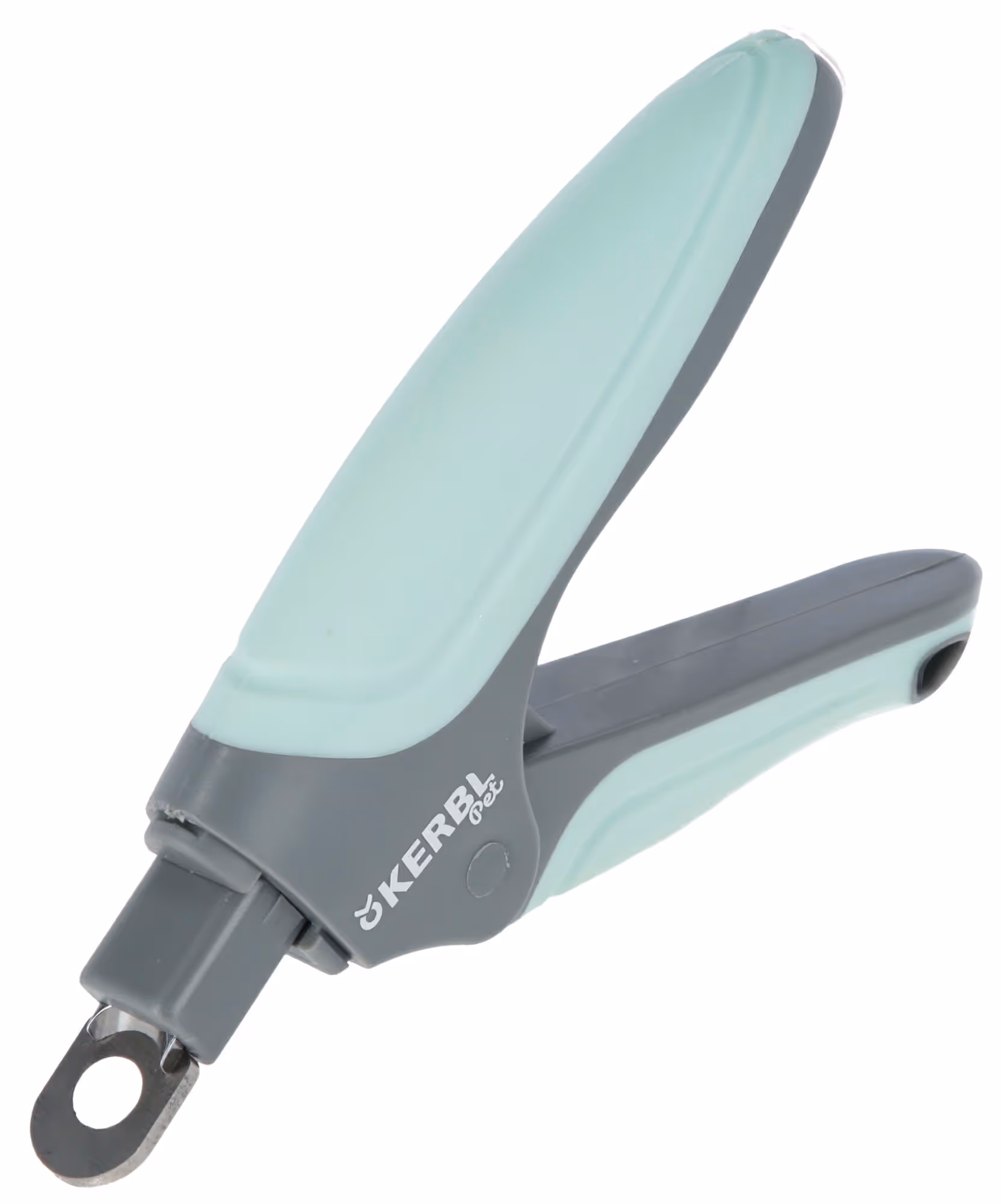 Pince coupe-griffes turquoise/gris, 14,5cm