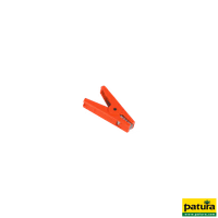 Pince de raccordement rouge pour batterie, avec contacts inox