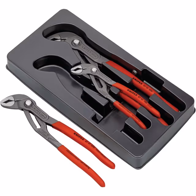 Pince multiprise cobra lg 180250300 mm jeu de 3