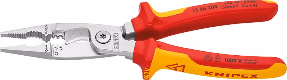 PINCE POUR INSTALLATIONS ELECTRIQUES KNIPEX