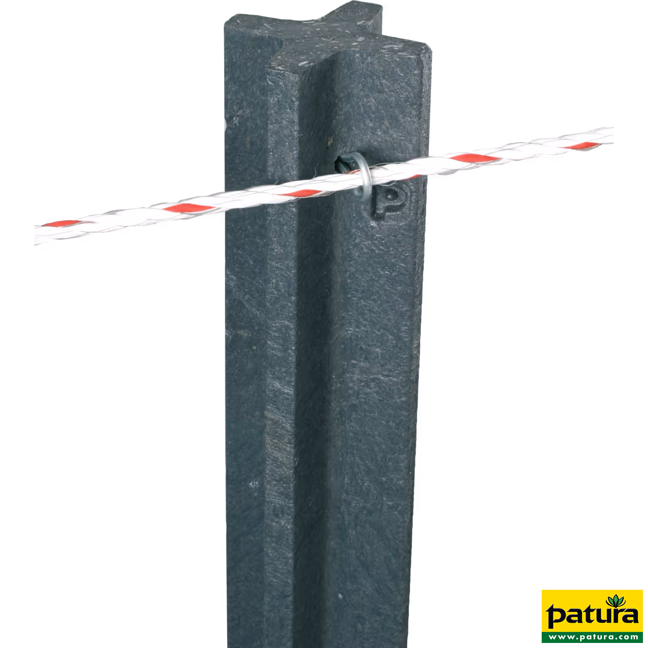 Piquet cruciforme plastique recyclé hauteur 1,85 m