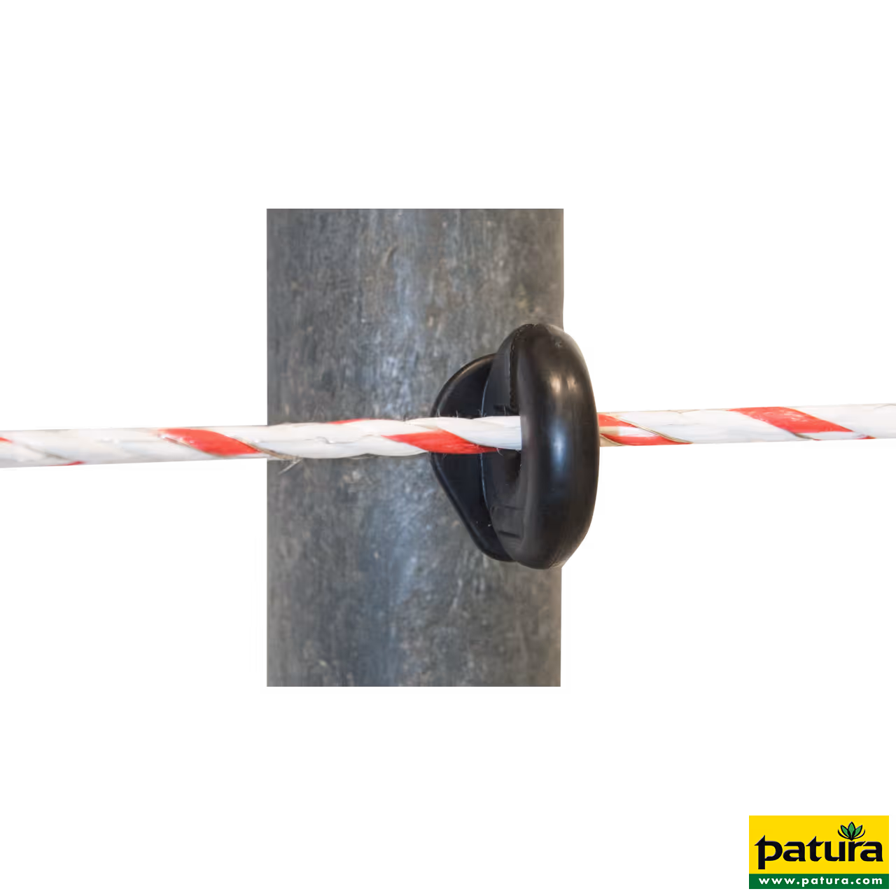 Piquet en matière plastique recyclée, 2,00 m, diam. 8,00 cm, rond