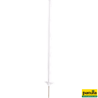 Piquet en plastique blanc, 1,05 m 7 passe-fils + 2 pour corde, les 10