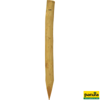 Piquet en robinier, demi, 2250 mm, d=13-15 cm, appointé, chanfreiné écorcé