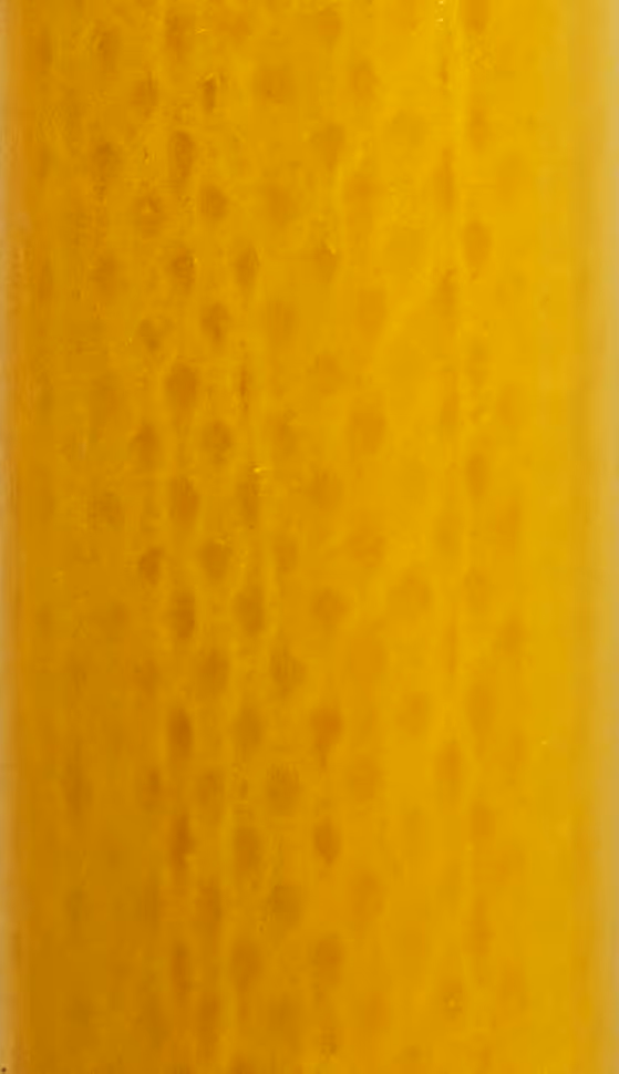 Piquet fibre de verre oval jaune/noir, 110cm, Ø10x8mm