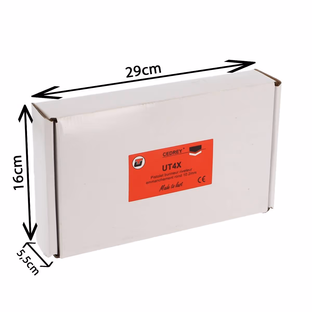 Pistolet burineur riveteur emmanch rond 10,2mm