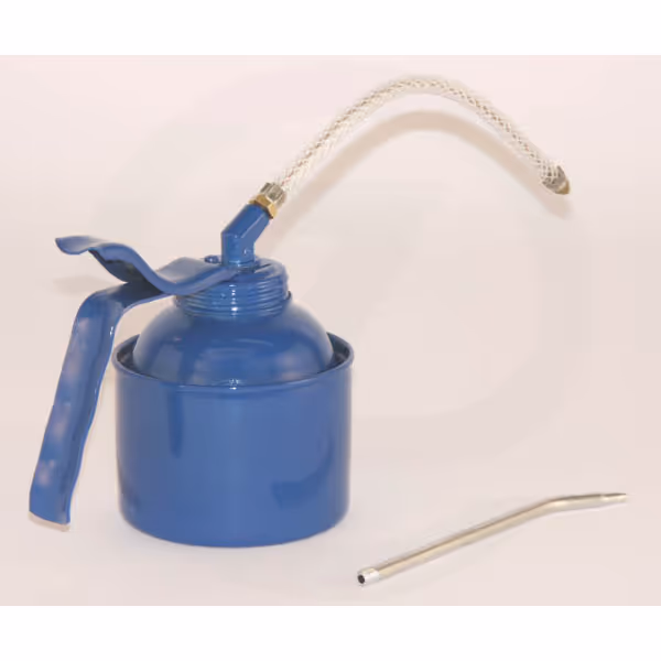 Pistolet d'huile 350ml bleu