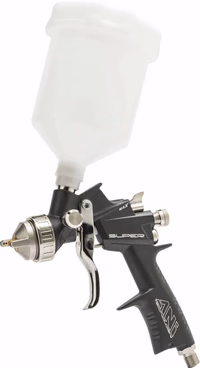 PISTOLET DE PEINTURE GODET SUPERIEUR 500ML BUSE 1,5MM