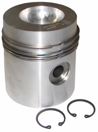 Piston 248 390 690 a/s de 3 anneaux U5LP0009 | Massey-Ferguson