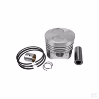 Piston avec segments