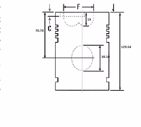Piston moteur Ford BSD442-438