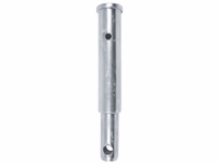 Piton double 22 - 28x183mm, Filetage Cat. 1/2 (Ø22/28mm) - adaptable sur tracteurs Fiat, Universal, Long - ref 72090166