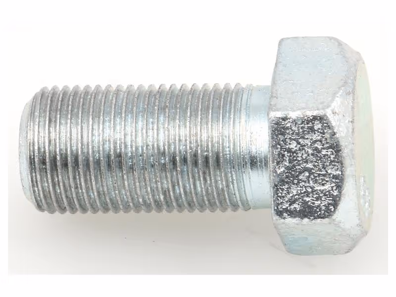 Plain Vis roue M18 x 1.5 x 35mm - Vendu par 10 - adaptable sur tracteurs New Holland, Fiat, Case IH - ref 16252921
