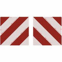 Plaque aluminium 423x423mm norme ece70 classe 5 jeu de 2