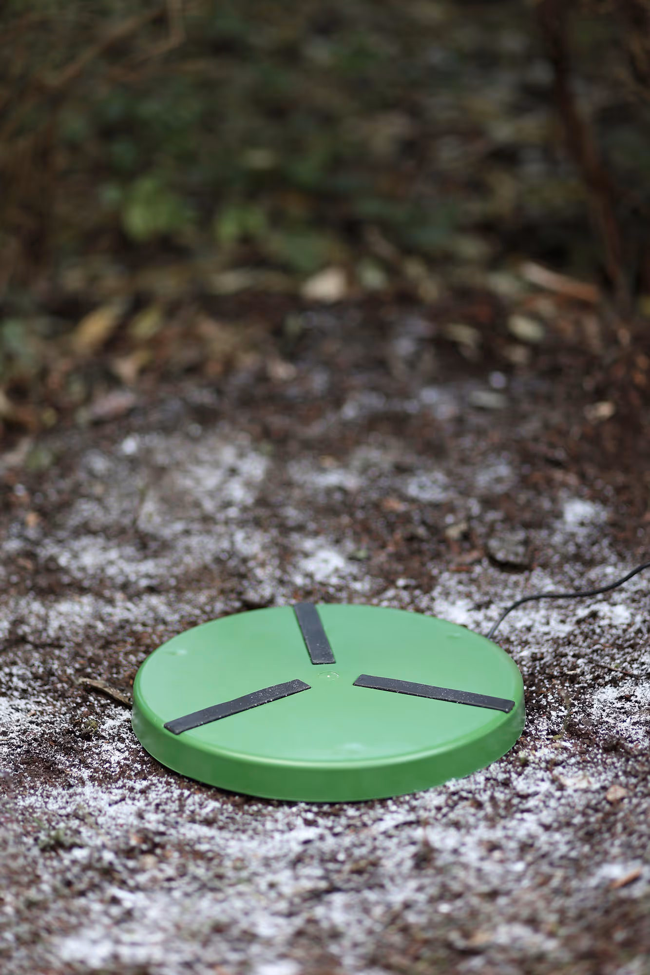 Plaque chauffante vert, 15W,Ø25cm