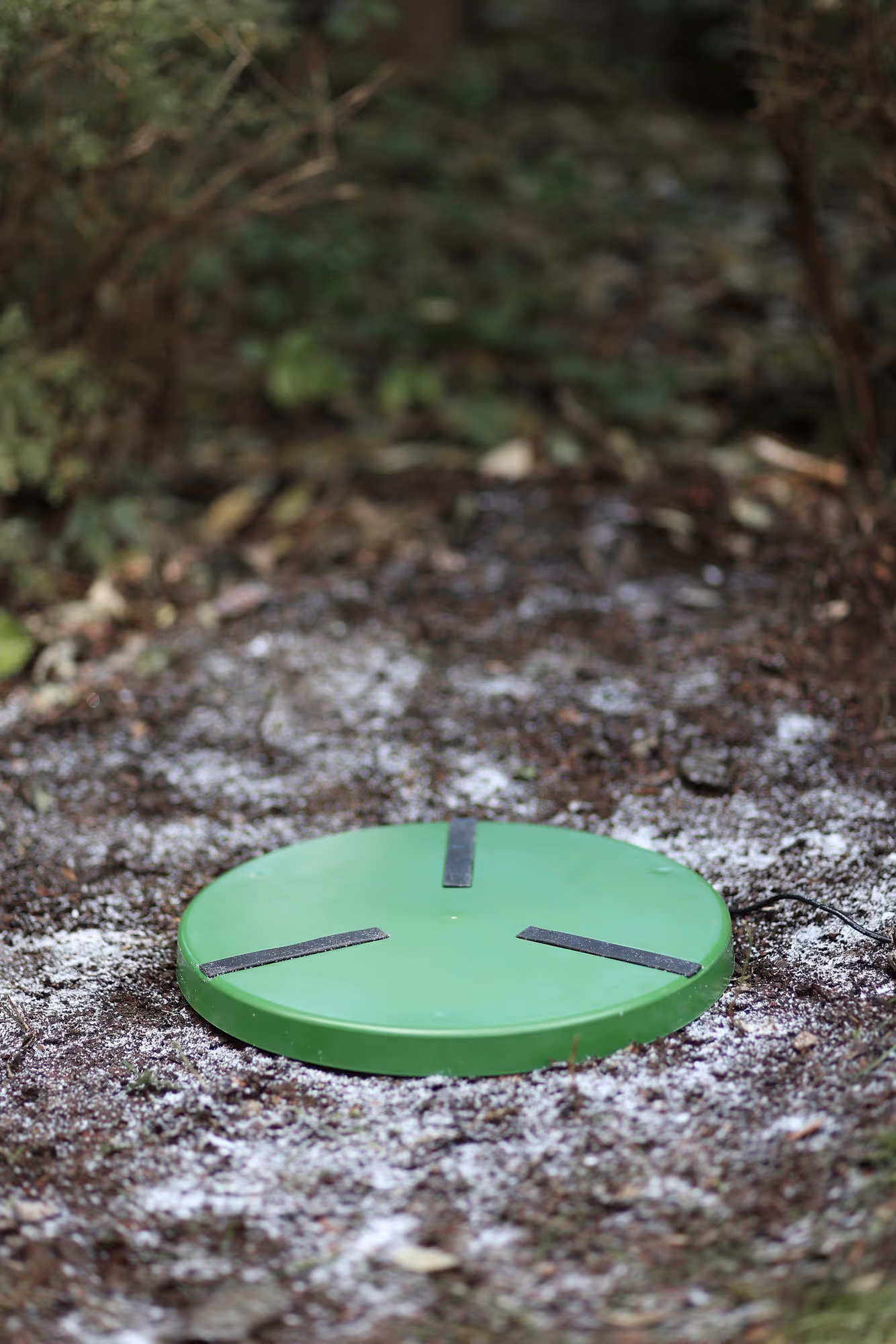 Plaque chauffante vert, 22W,Ø30cm