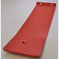 Plaque d'usure 6mm tremp. Lely