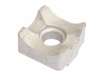 Plaque de fixation dent. Remplacement pour Fella. Correspond à: 161379 - Vendu par 5